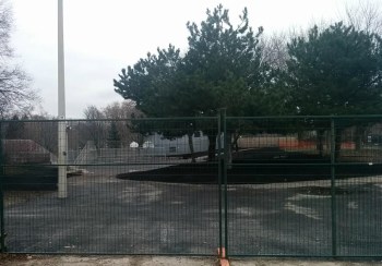 Asphalt poured, trees planted ... just waiting for the city...